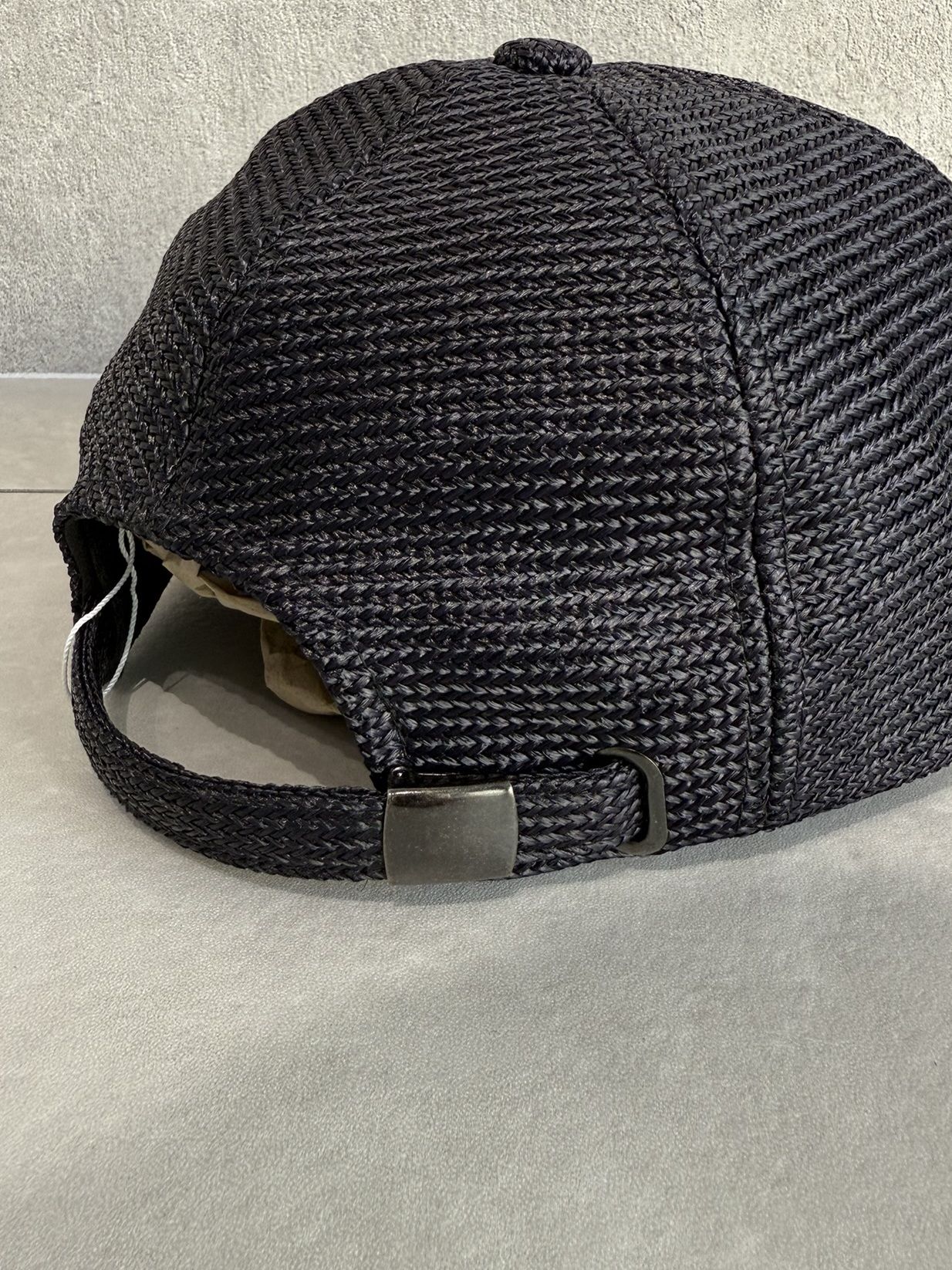 STRAW MESH LOW CAP / RC36-CAP-001 / ストローメッシュローキャップ / ブラック