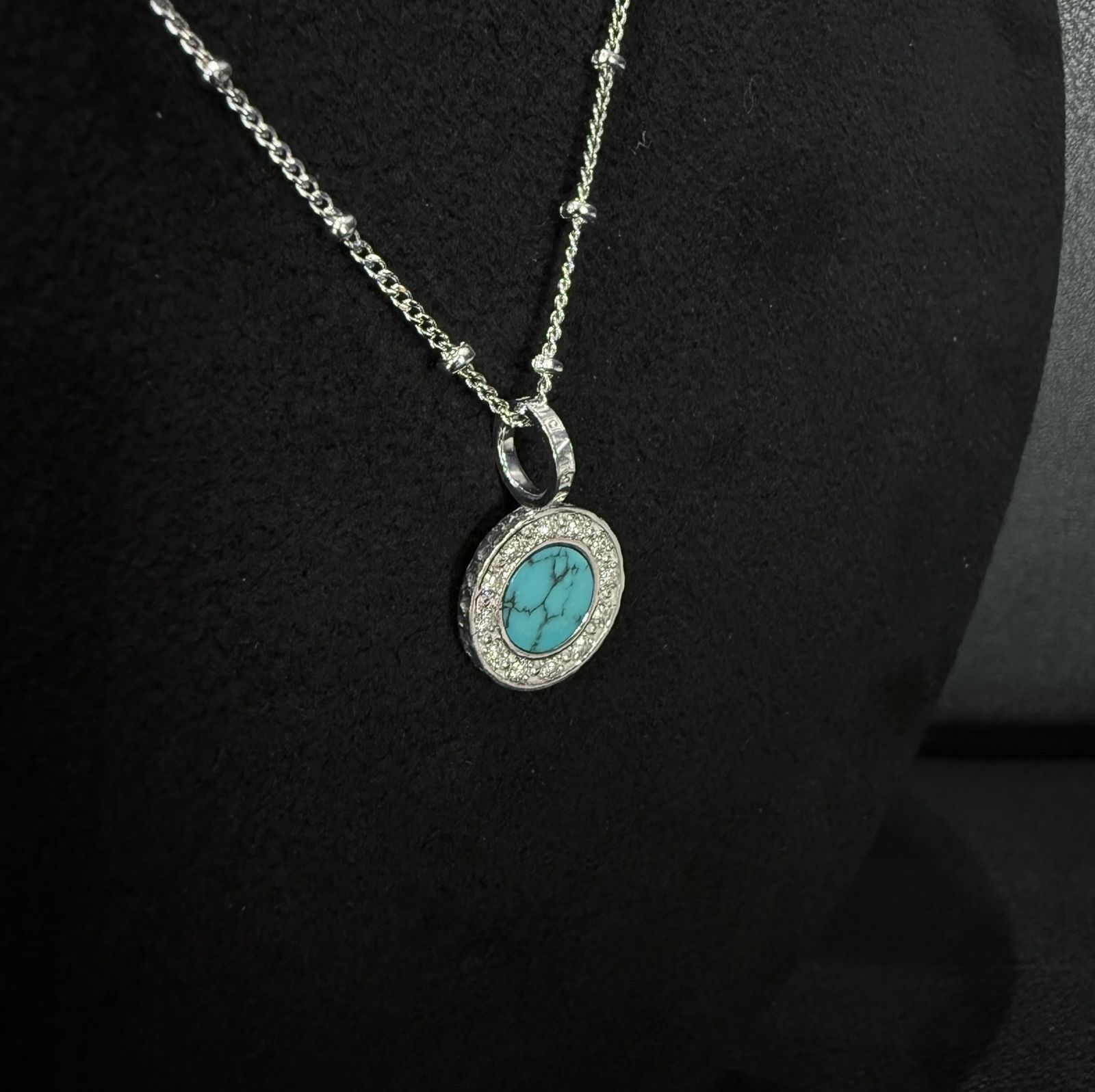 エタニティラウンドペンダント / VLP104W-TQ / ネックレス