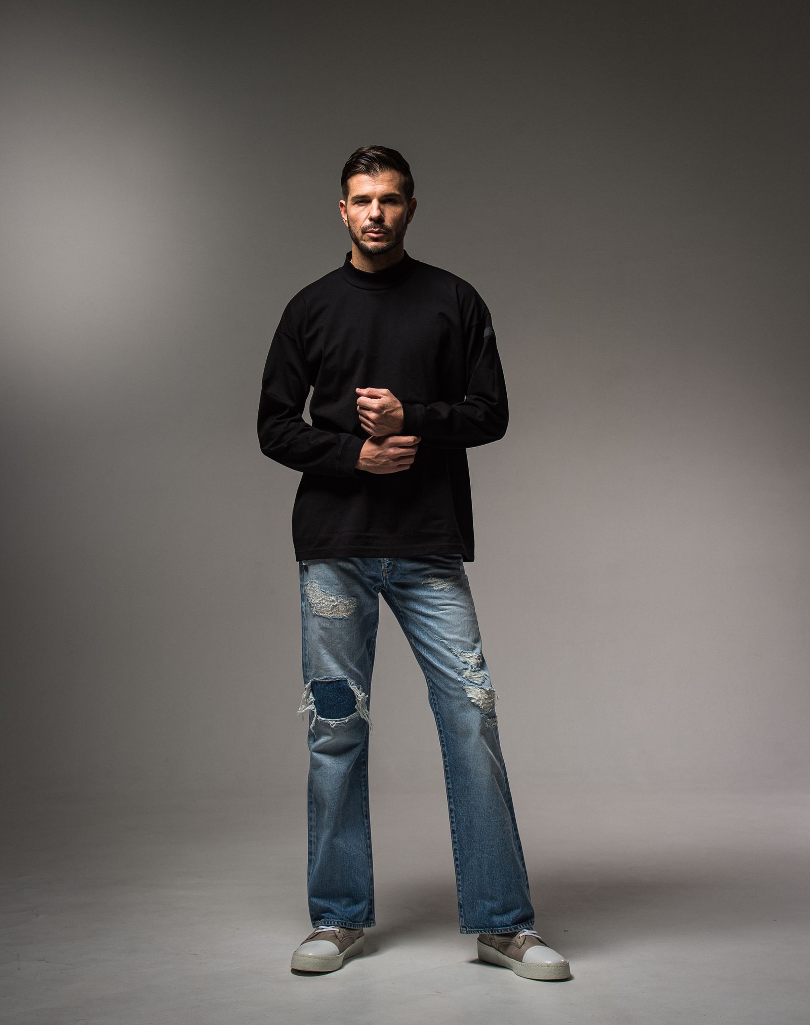 MOCKNECK LONG SLEEVE / RC23-T-008 / モックネック長袖Tシャツ※