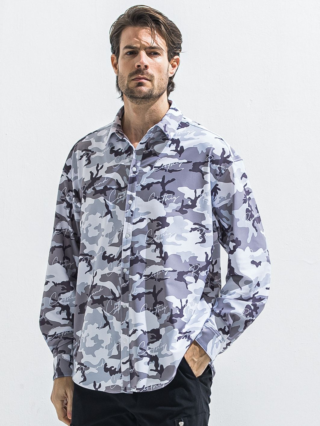 RUSH JACK SHIRTS / RC40-SH-001 / オーバーサイズラッシュガードシャツ / カモフラ (5月中旬入荷予定)