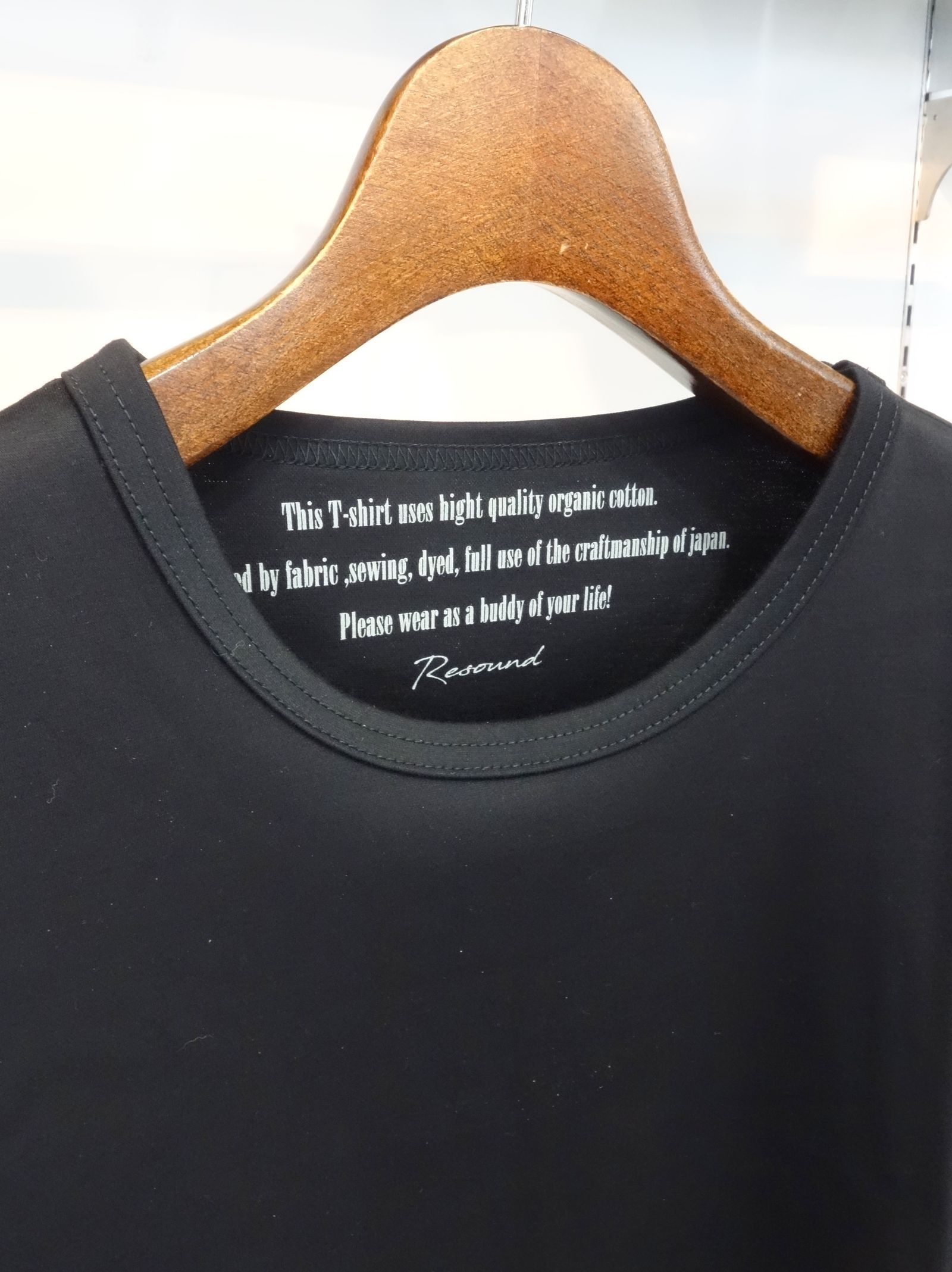 FINEST BASIC LOOSE T / RC35-T-007 / 最高品質コットンビッグTシャツ / ブラック