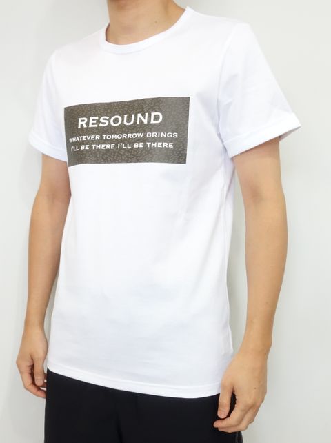 【※期間限定販売※】 LEO BOX ROGO ROLL UP JERSEY TEE / RC20-T-004 / ボックスロゴTシャツ