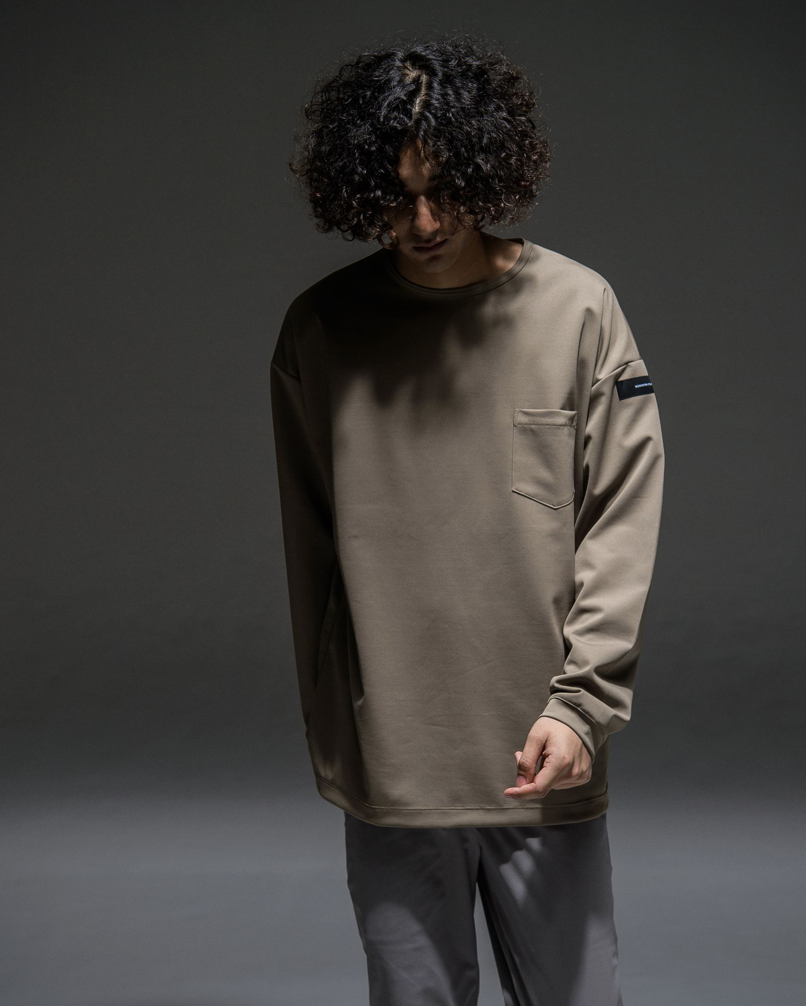 DOUBLE LOOSE POCKET LONG TEE / RC21-T-003 / ロングスリーブTシャツ