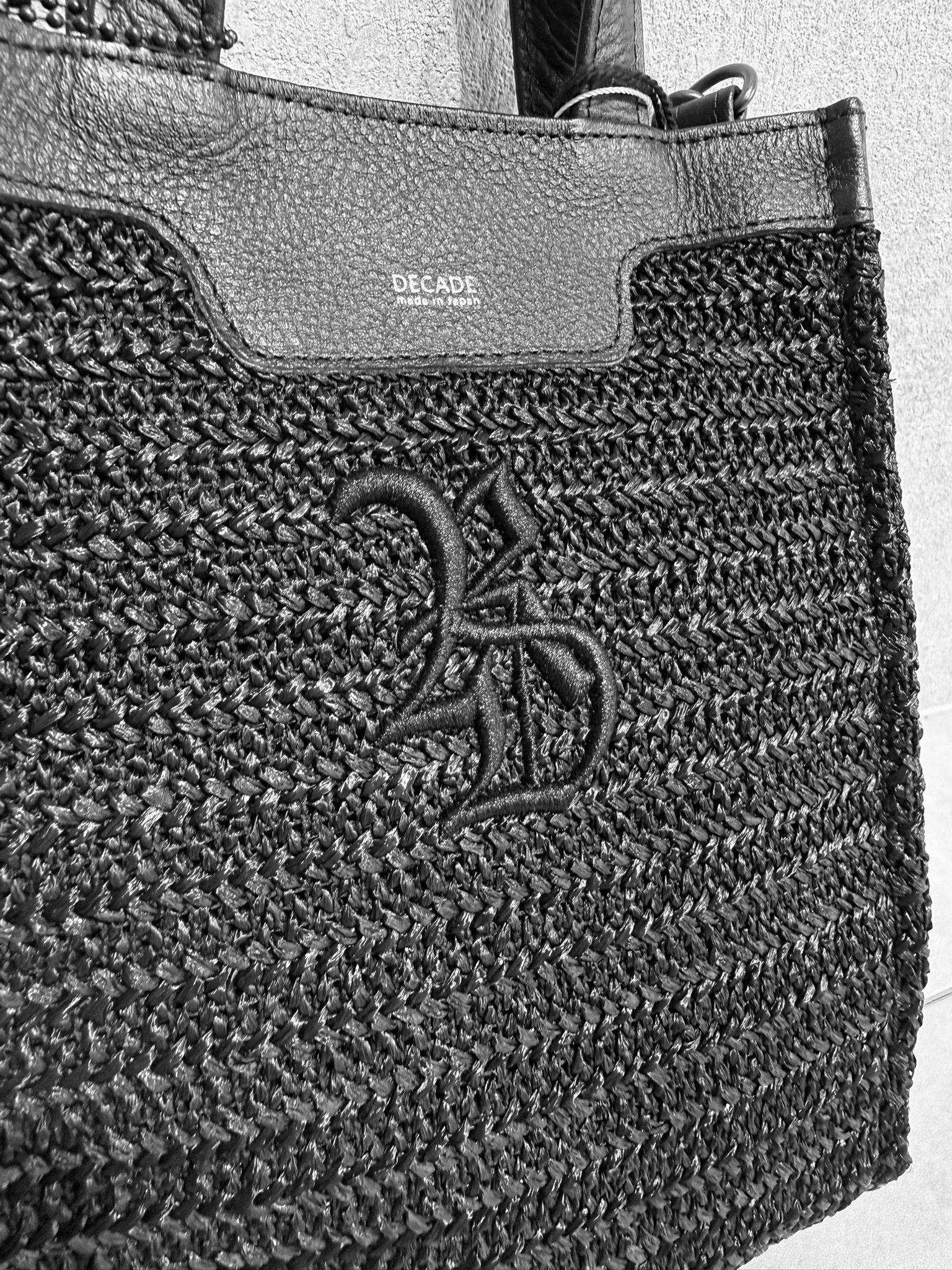 MESH MINI TOTE BAG / RC36-BAG-001RD / メッシュミニショルダートート / ブラック