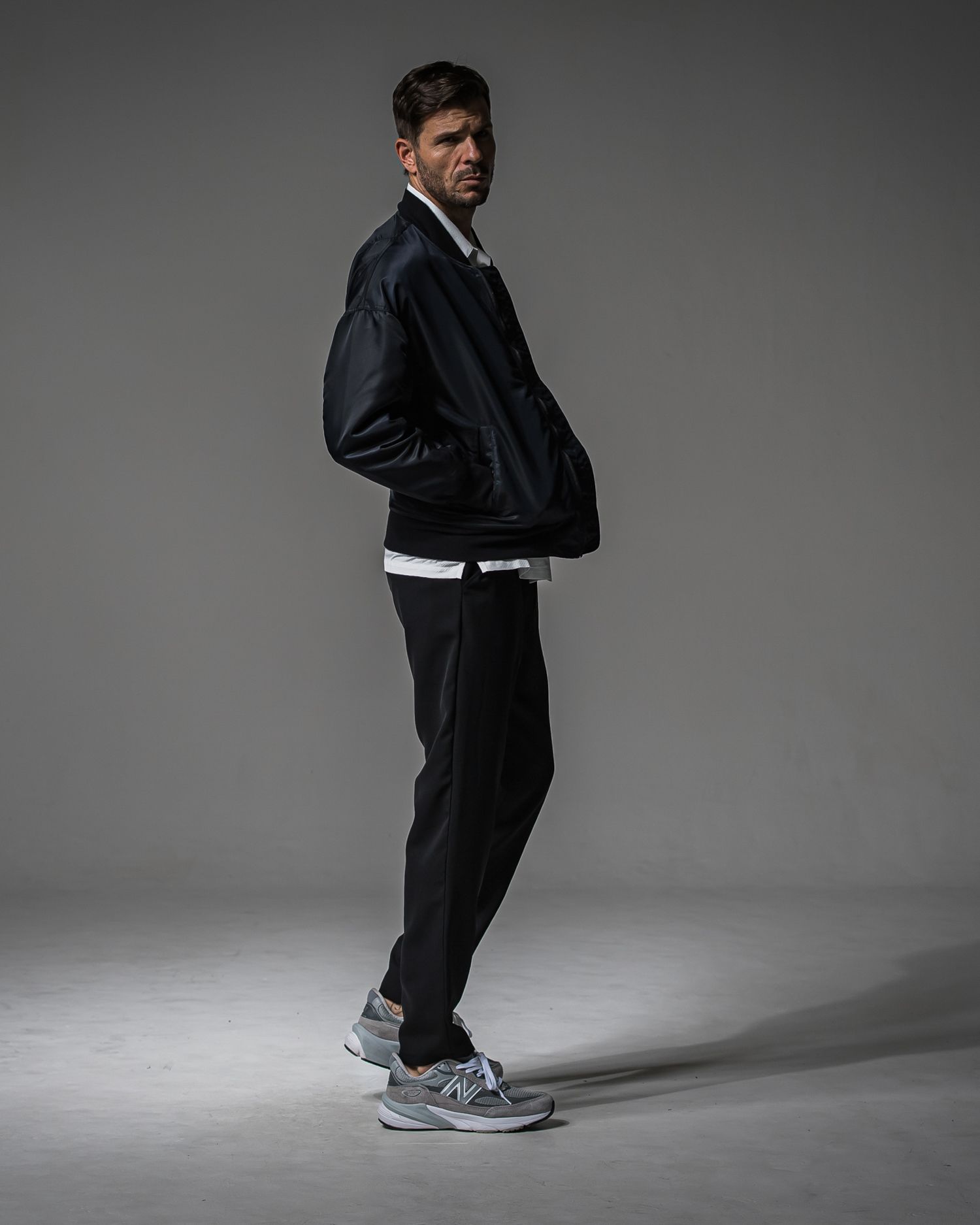 LIGHT DAVID JACKET / RC37-JK-002 / ナイロンライトMA-1 / ブラック (9月上旬入荷予定)