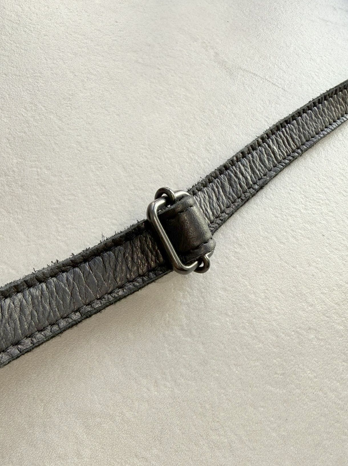 オイルドカウレザー 2WAYボックスクラッチショルダーバッグ / DCD-01544B / ブラック×ブラック