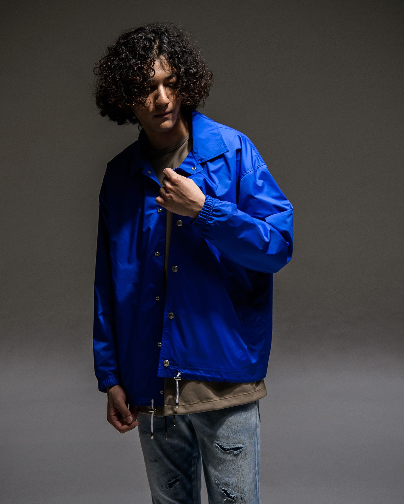 【※期間限定販売※】 OVER COACH JACKET / RC21-JK-005 / コーチジャケット