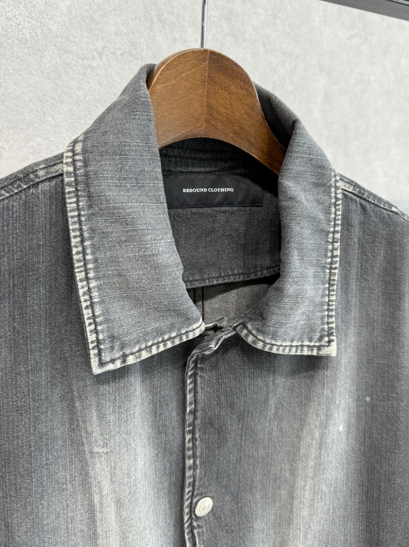LDENIM AG FLIGHT JACKET / RC37-JK-001 / デニムフライトジャケット / ブラックユーズド