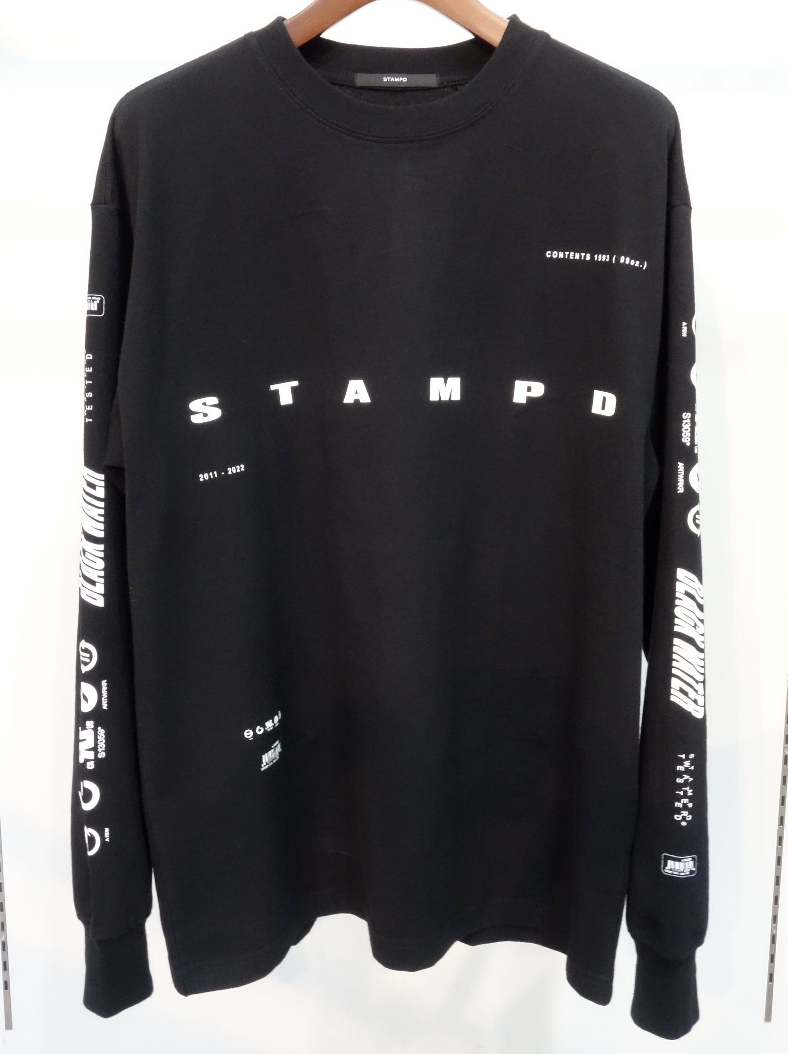 LS BLACK WATER RELAXED TEE / SLA-M2859LT /ビッグロンTEE