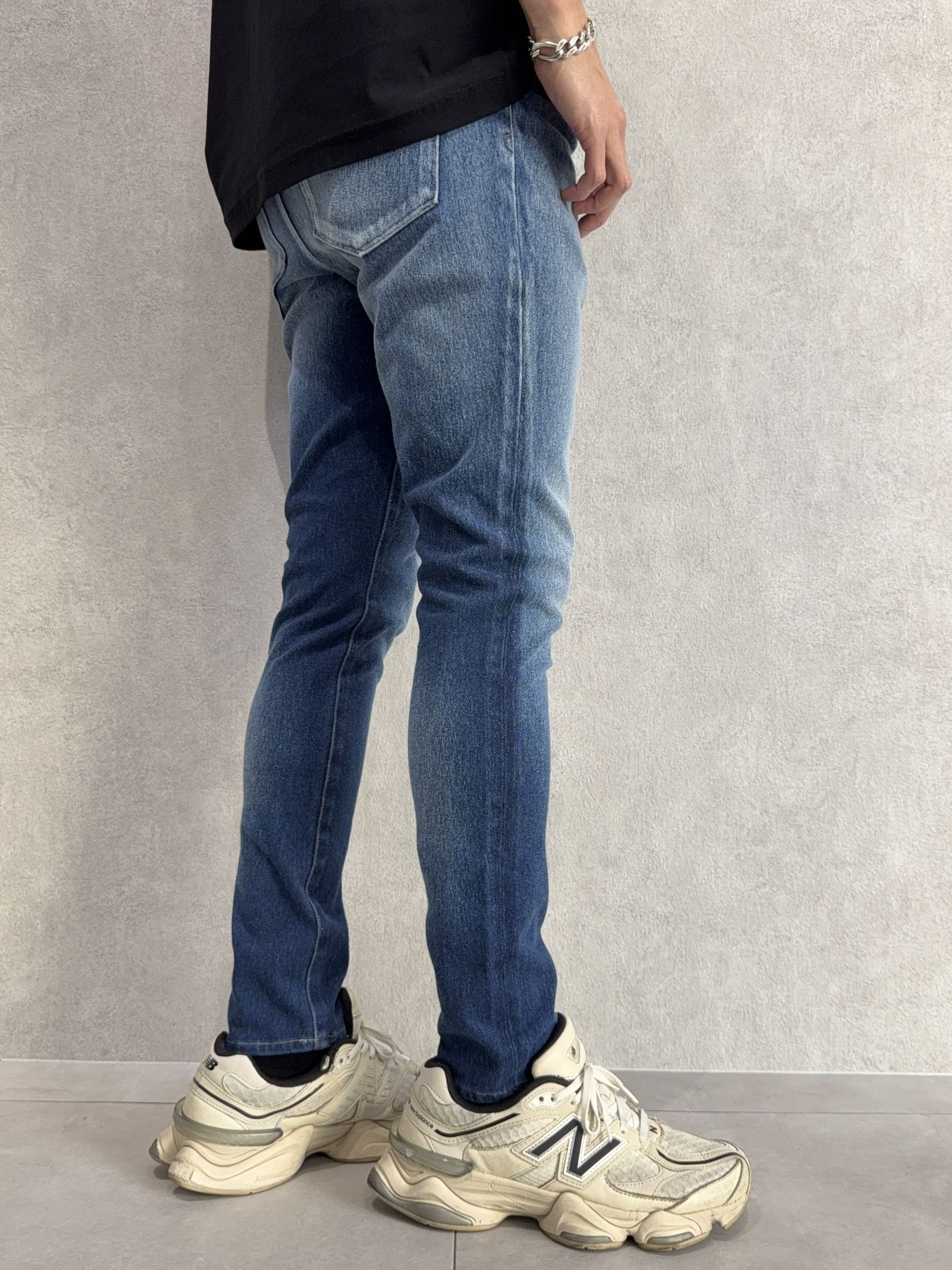 MICK DENIM JERSEY / RC37-ST-020 / デニムジャージテーパードパンツ / ダークインディゴ
