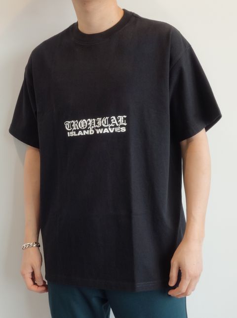 ISLAND WAVES RELAXED TEE / SLA-M2825TE / ビッグTシャツ