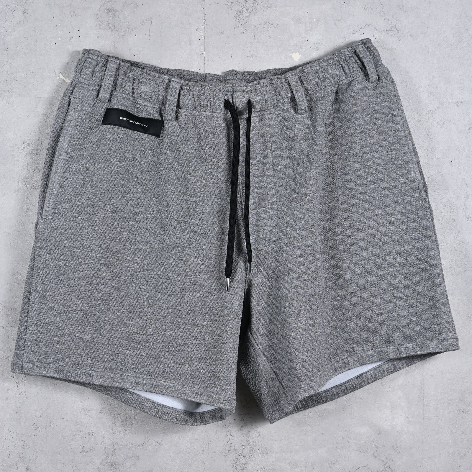 BLISTER KNIT HALF PT / RC39-HP-003 / ブリスターニットショーツ / グレー (3月上旬入荷予定)