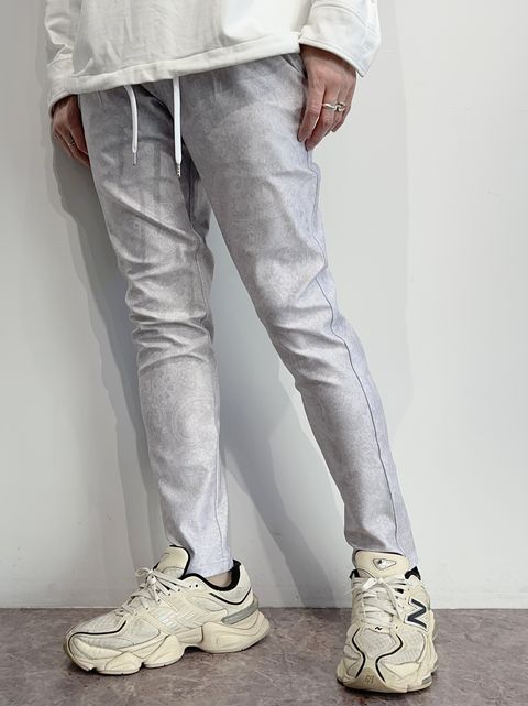 CHRIS EASY TUCK PANTS / RC35-ST-016T / イージータックパンツ / ペイズリーグレー