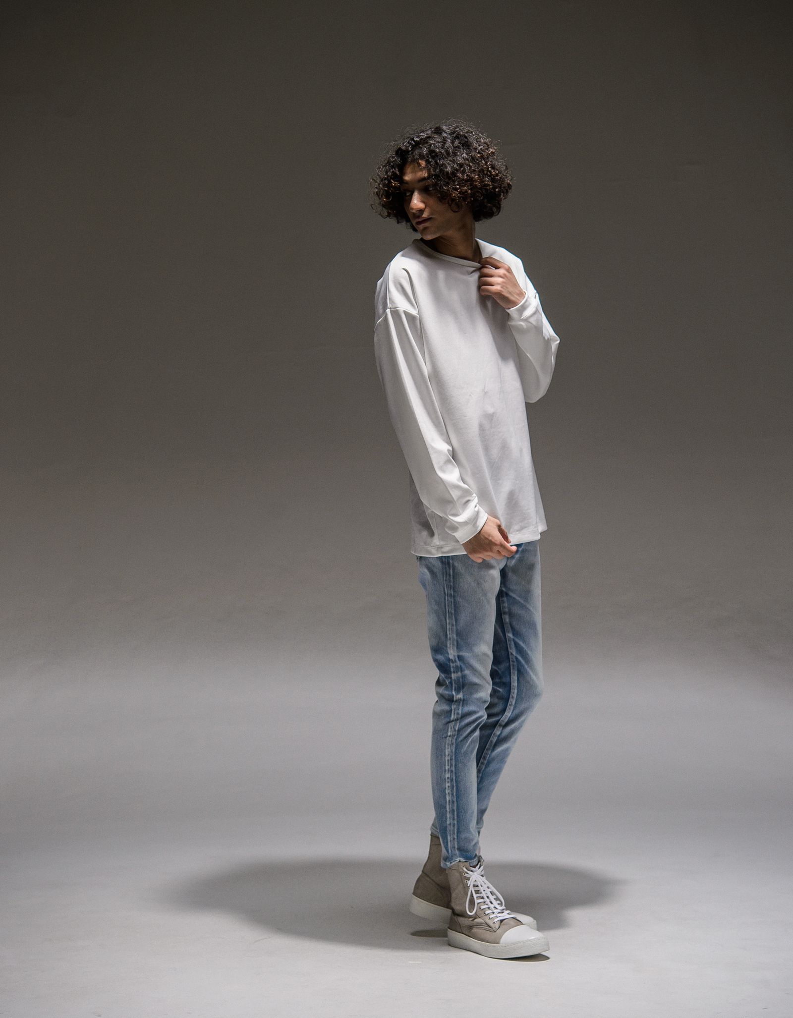 DOUBLE LOOSE POCKET LONG TEE / RC21-T-003 / ロングスリーブTシャツ