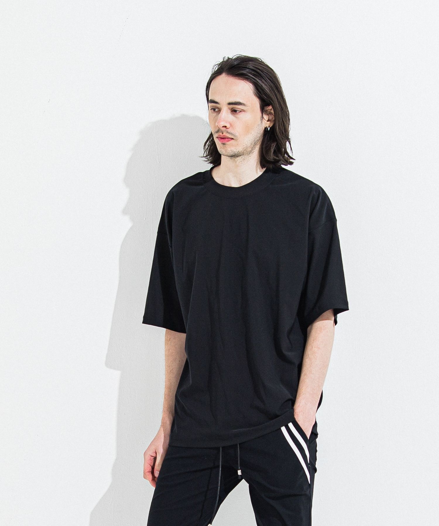 OX JERSEY OVER TEE / RC36-T-005 / オックスジャージービッグTシャツ / ブラック