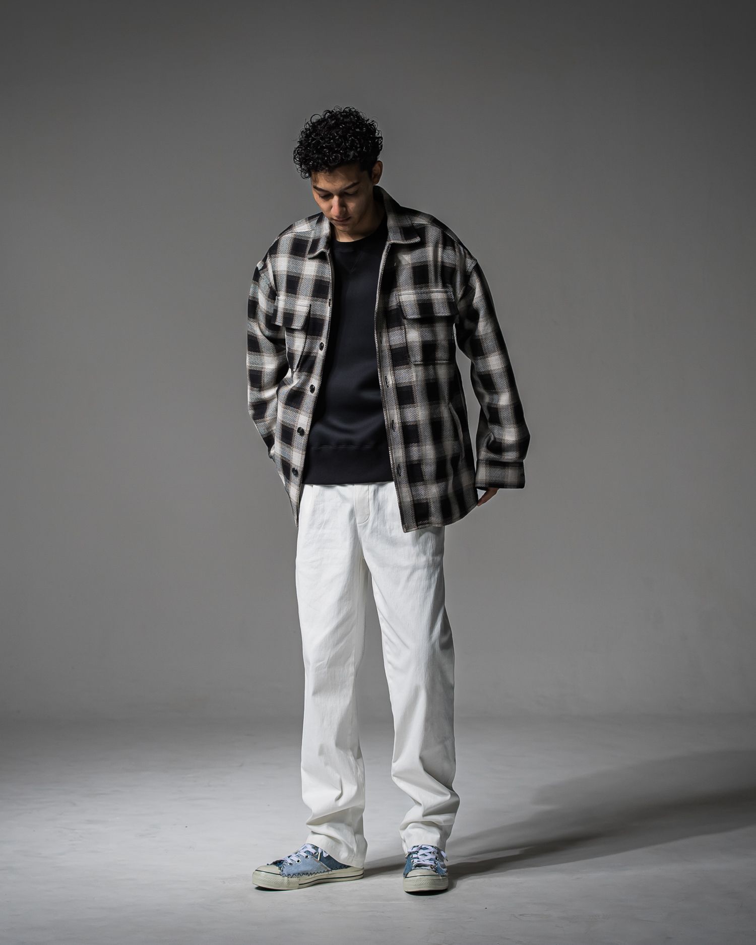 CPO SHIRTS JK / RC37-JK-004 / CPOチェックシャツジャケット / ブラックチェック (9月中旬入荷予定)