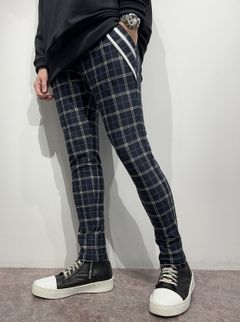 HEAT EDGE PT / RC34-ST-014H / 裏起毛エッジラインパンツ / チェックブラック