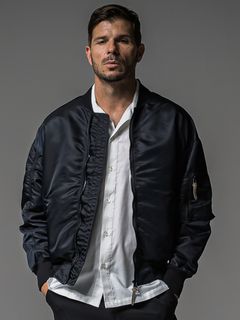 LIGHT DAVID JACKET / RC37-JK-002 / ナイロンライトMA-1 / ブラック (9月上旬入荷予定)