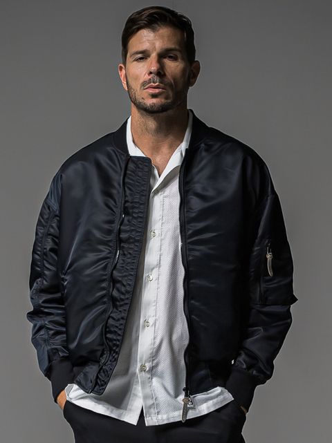 LIGHT DAVID JACKET / RC37-JK-002 / ナイロンライトMA-1 / ブラック (9月上旬入荷予定)