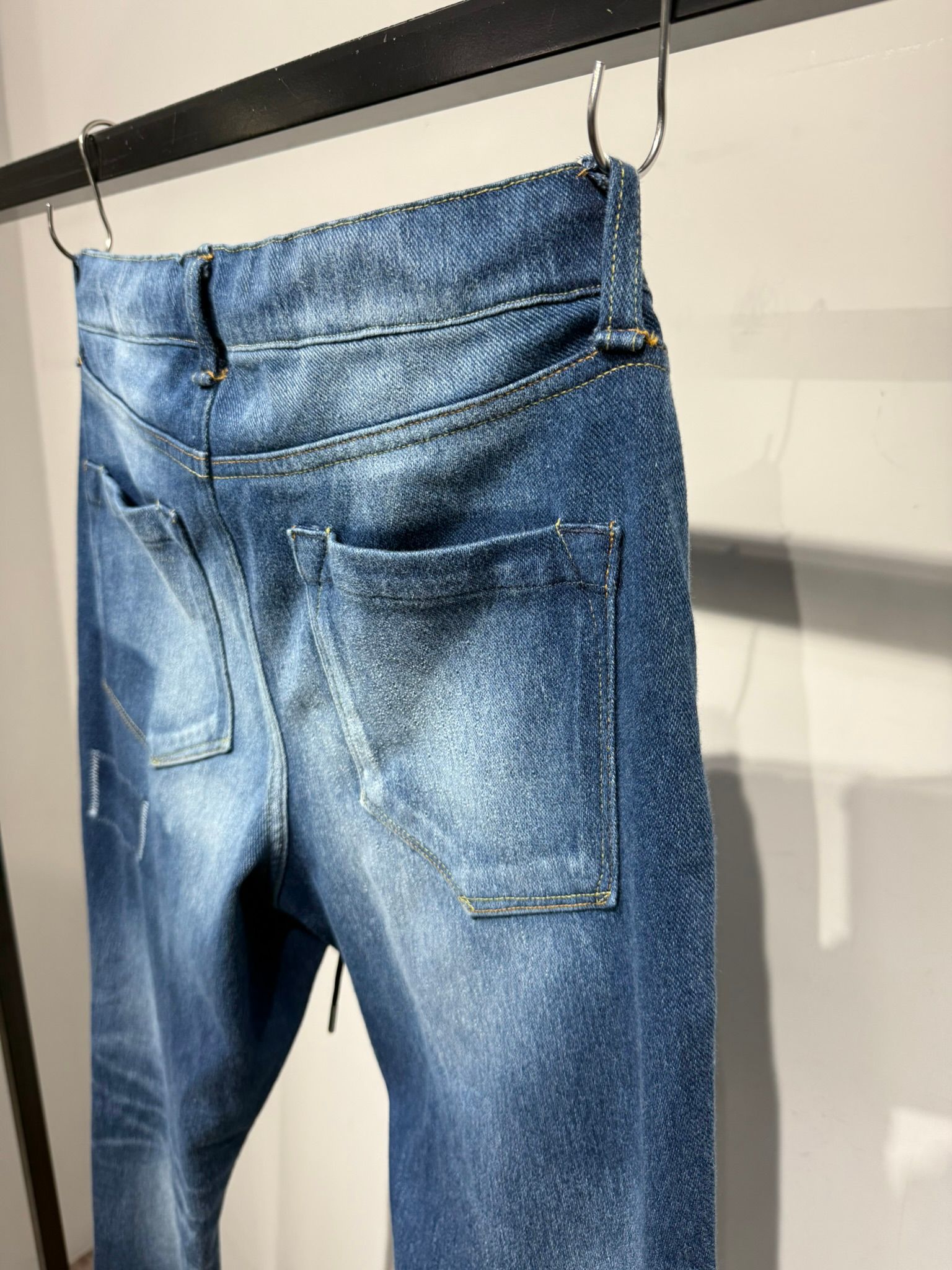 MICK DENIM JERSEY / RC35-ST-020 / デニムジャージテーパードパンツ / インディゴリメイク