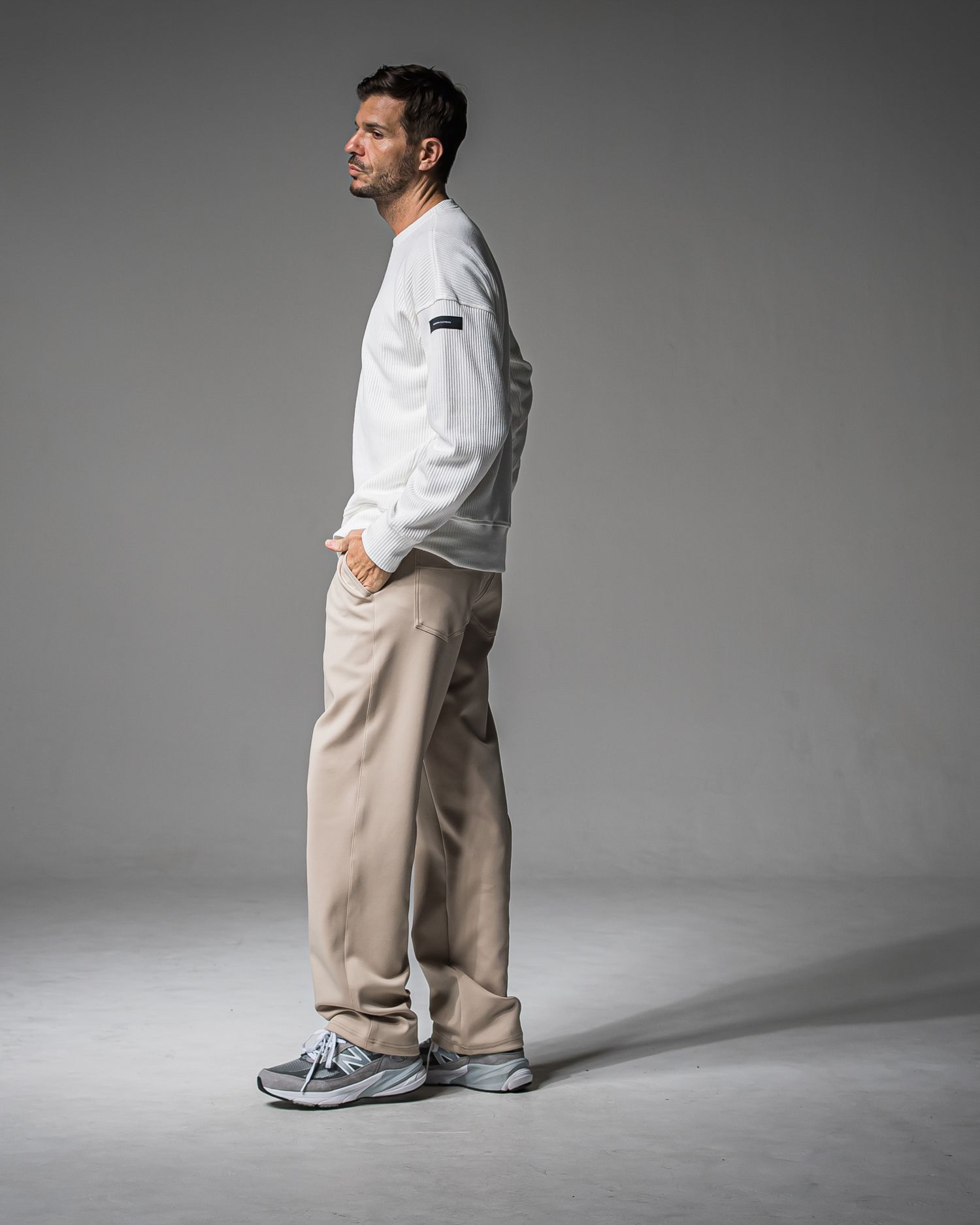 RAIL LOOSE TRAINER / RC37-C-002 / レールルーズトレーナー / ホワイト (9月中旬入荷予定)