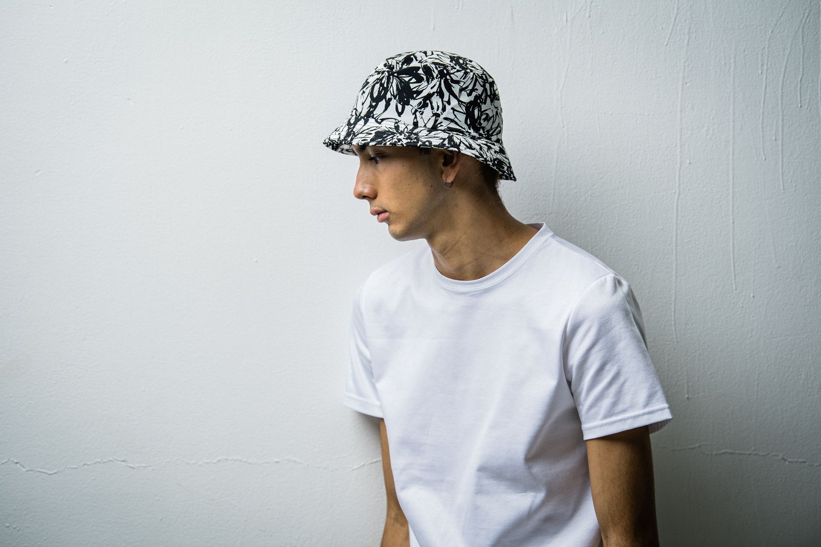 BUCKET HAT / RC27-CAP-003 / リーフ柄バケットハット / リーフ※