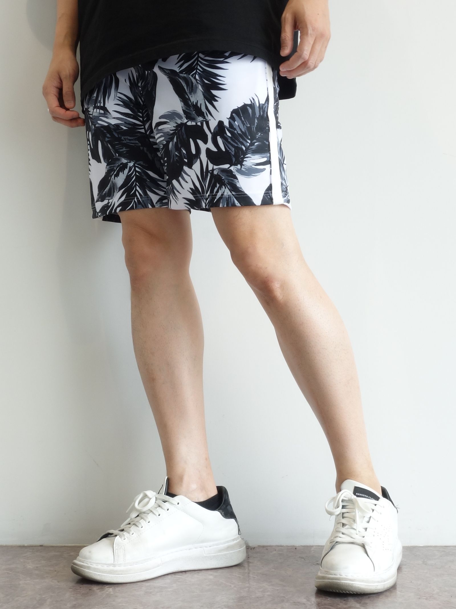 LEAF RUSH SHORTS / RC24-HP-003 / ラッシュガードハーフパンツ ※