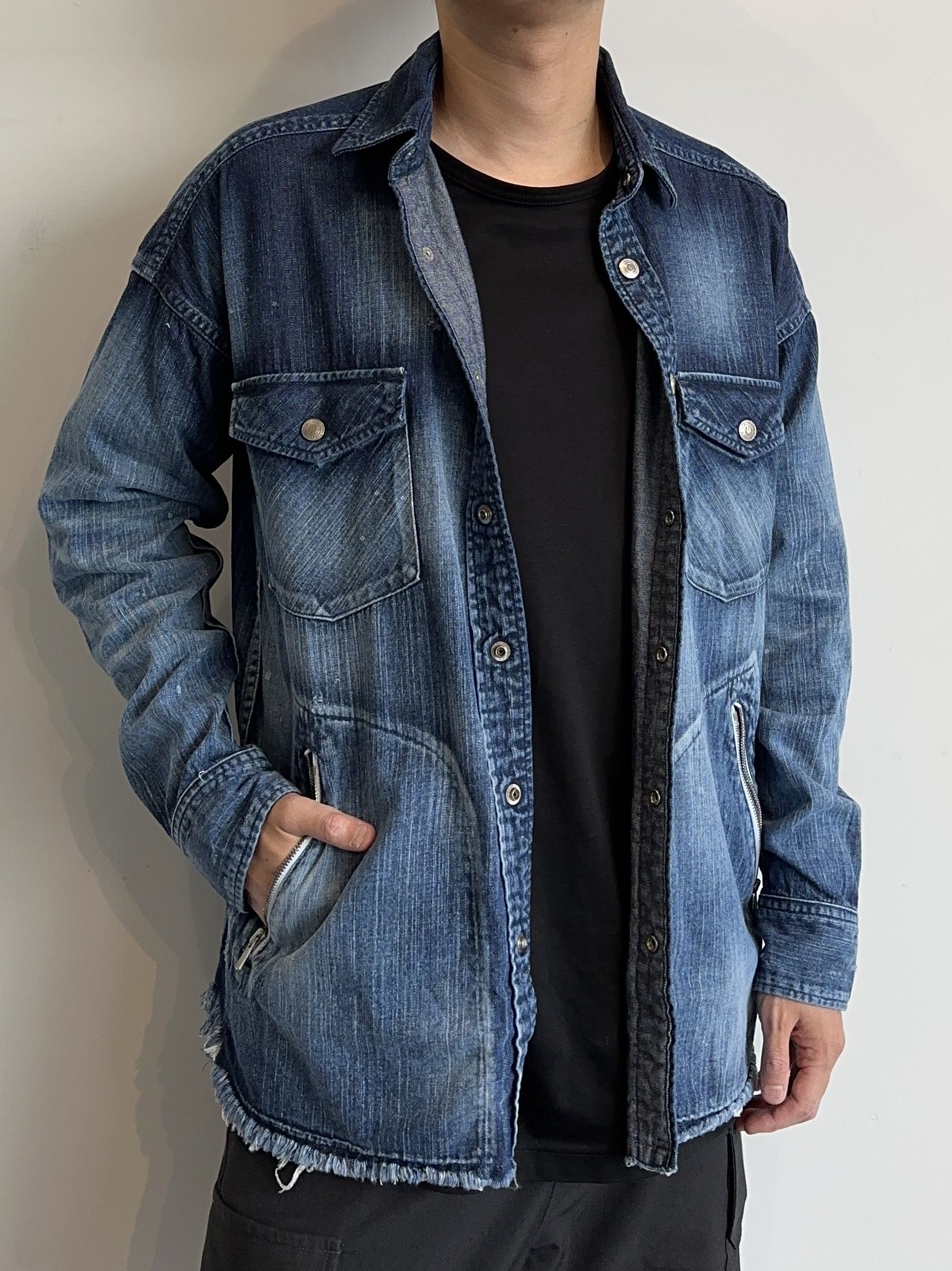 OVER DENIM SHIRTS / RC29-SH-001 / オーバーデニムシャツ / ダークインディゴ