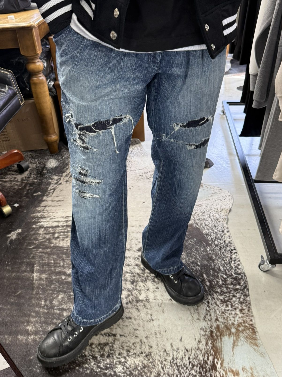 WK PT / RC41-ST-042 / ワンタックワークデニムパンツ / インディゴリメイク (8月中旬入荷予定)