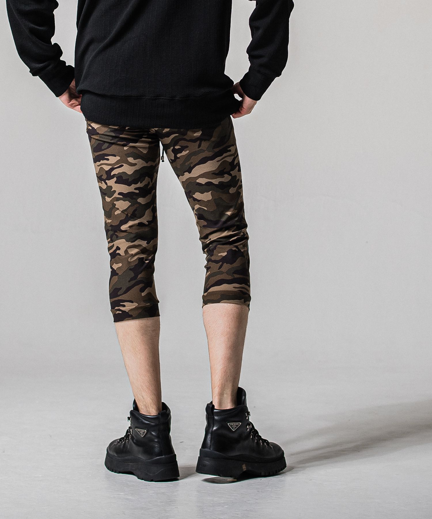 RE CROPPED PT / RC39-HP-002 / クロップドパンツ / カーキカモフラージュ (4月上旬入荷予定)