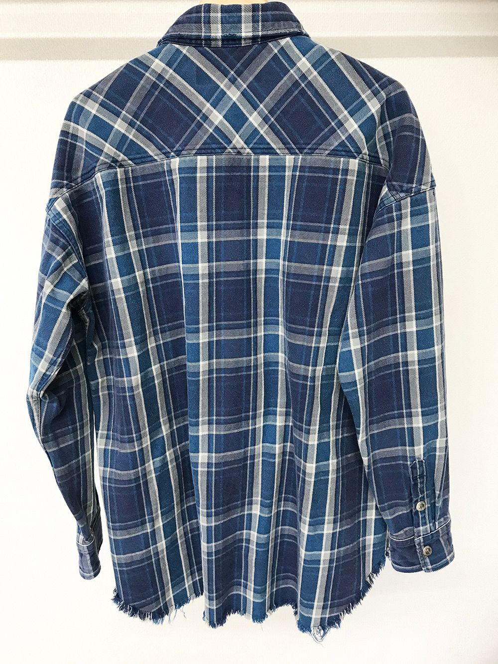 RESOUND CLOTHING - VINTAGE CHECK OVER GOWN SHIRTS / RC18-SH-002