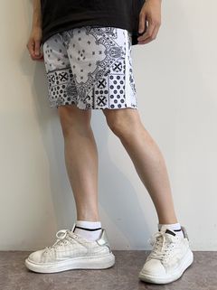 RUSH SHORTS / RC28-HP-002 / ラッシュガードハーフパンツ / バンダナホワイト※