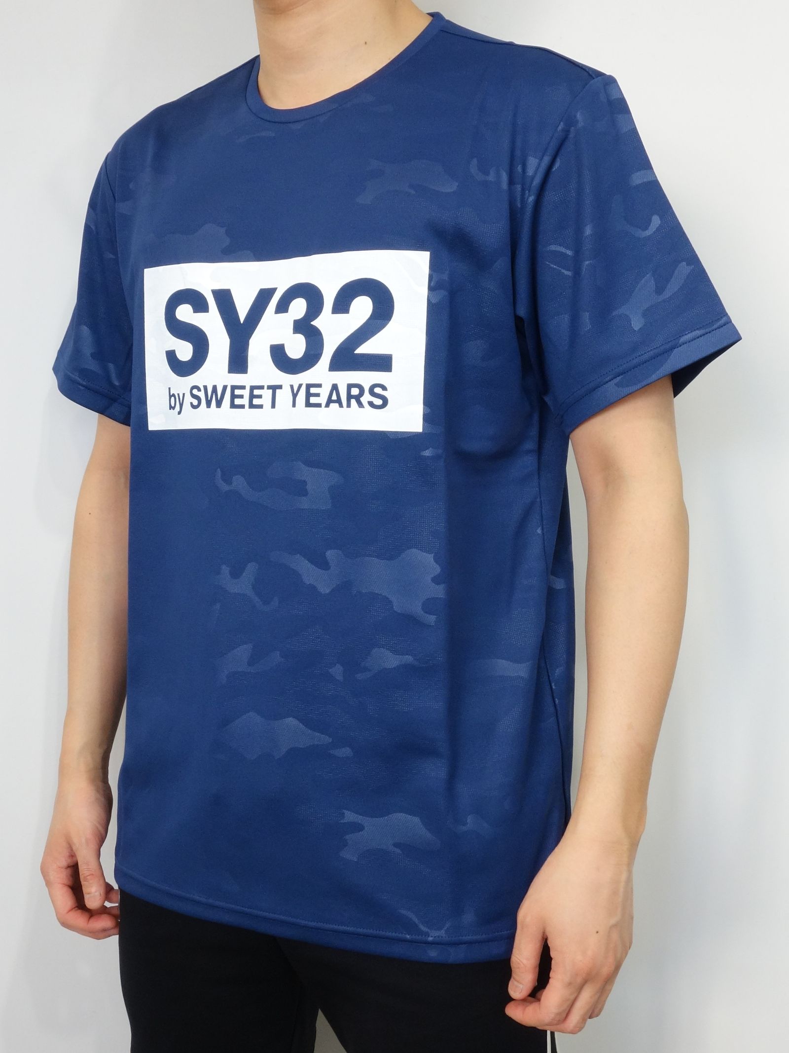SY32 by SWEET YEARS ビッグロゴ Tシャツ エスワイ イタリア