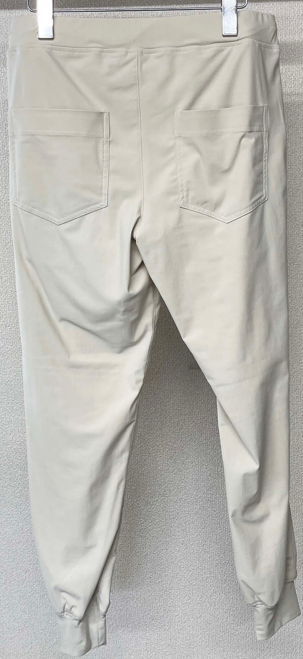 BILLIE NYLON PANTS / RC25-ST-028 / ナイロンリブパンツ / ベージュ