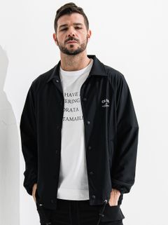 RUSH COACH JACKT / OR2-JK-001 / ラッシュガードコーチジャケット / ブラック (7月上旬入荷予定)
