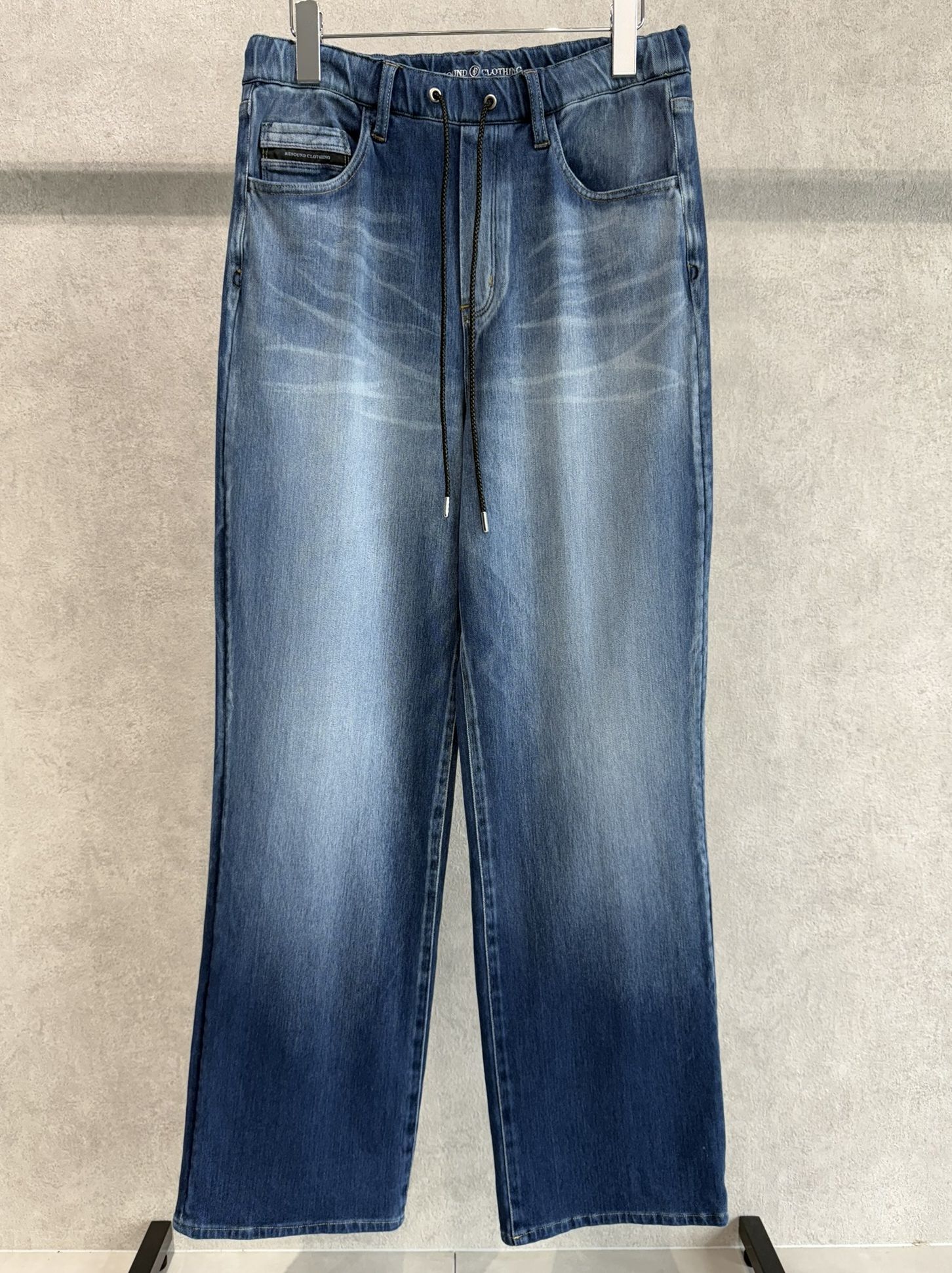 KING DENIM JERSEY / RC37-ST-005 / デニムジャージ バギーワイドパンツ / ライトインディゴ