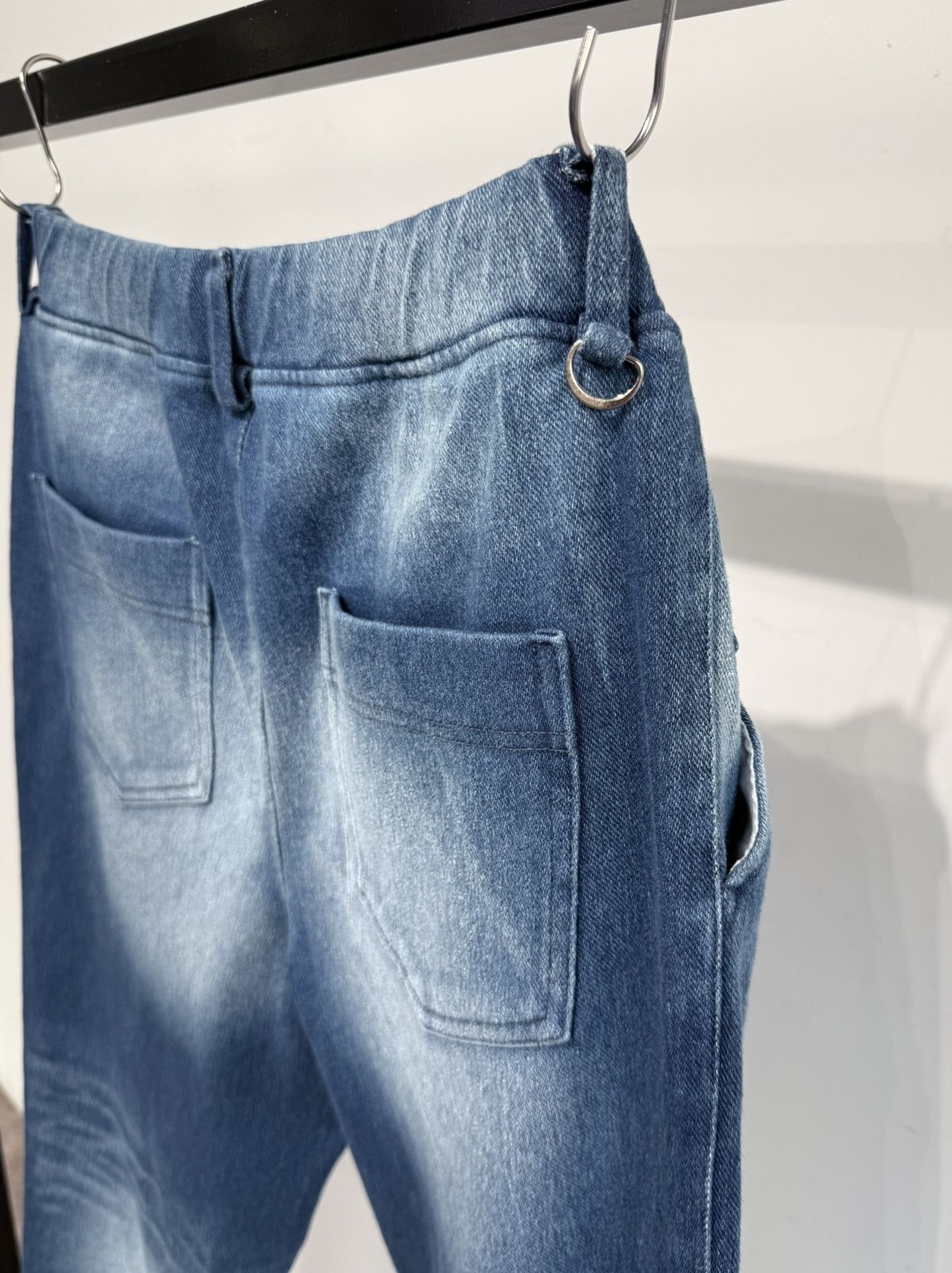 EX DENIM JERSEY WIDE PT / RC35-ST-016WTD / デニムジャージワイドパンツ / ダークインディゴ
