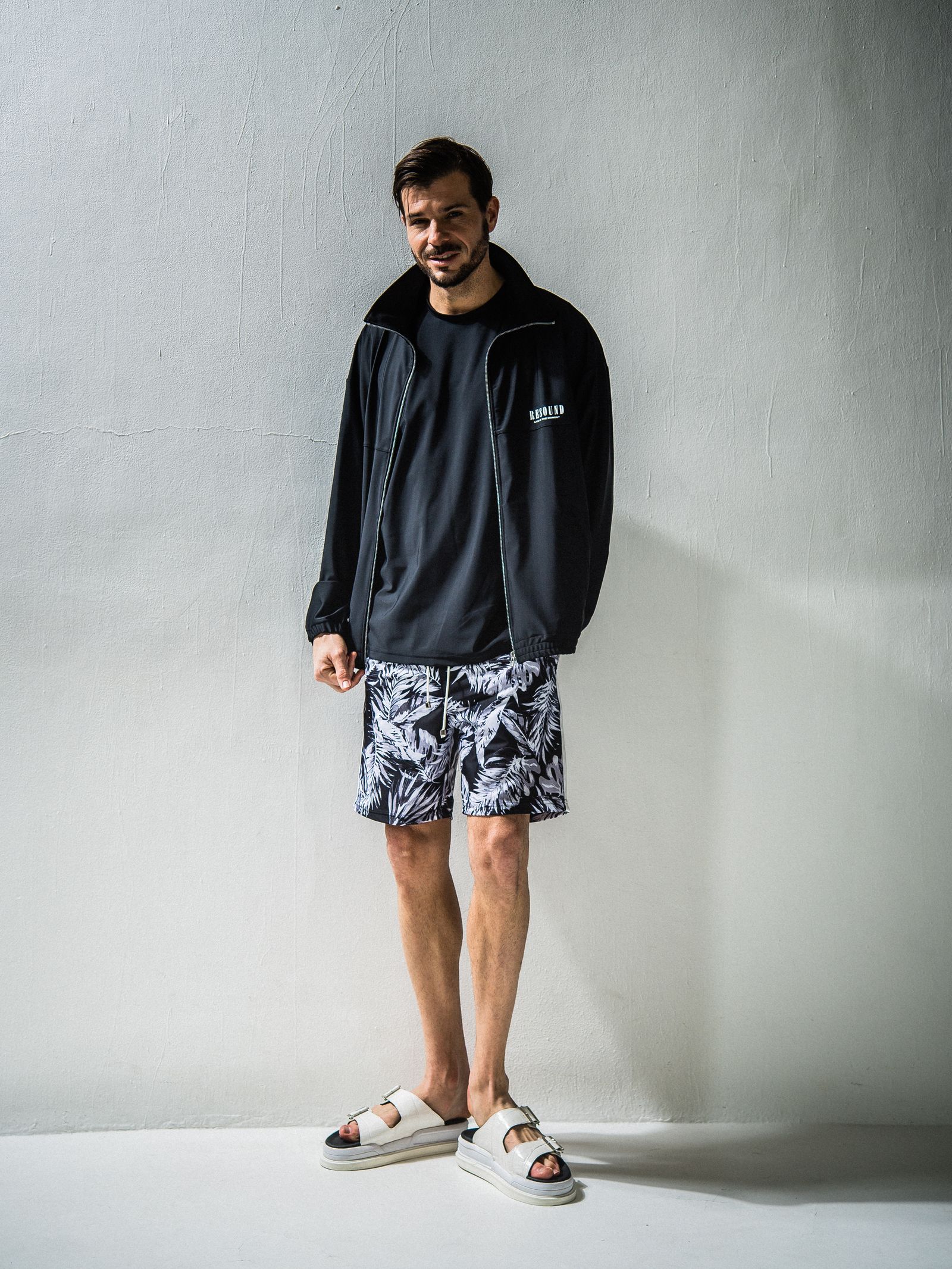 LEAF RUSH SHORTS / RC24-HP-003 / ラッシュガードハーフパンツ