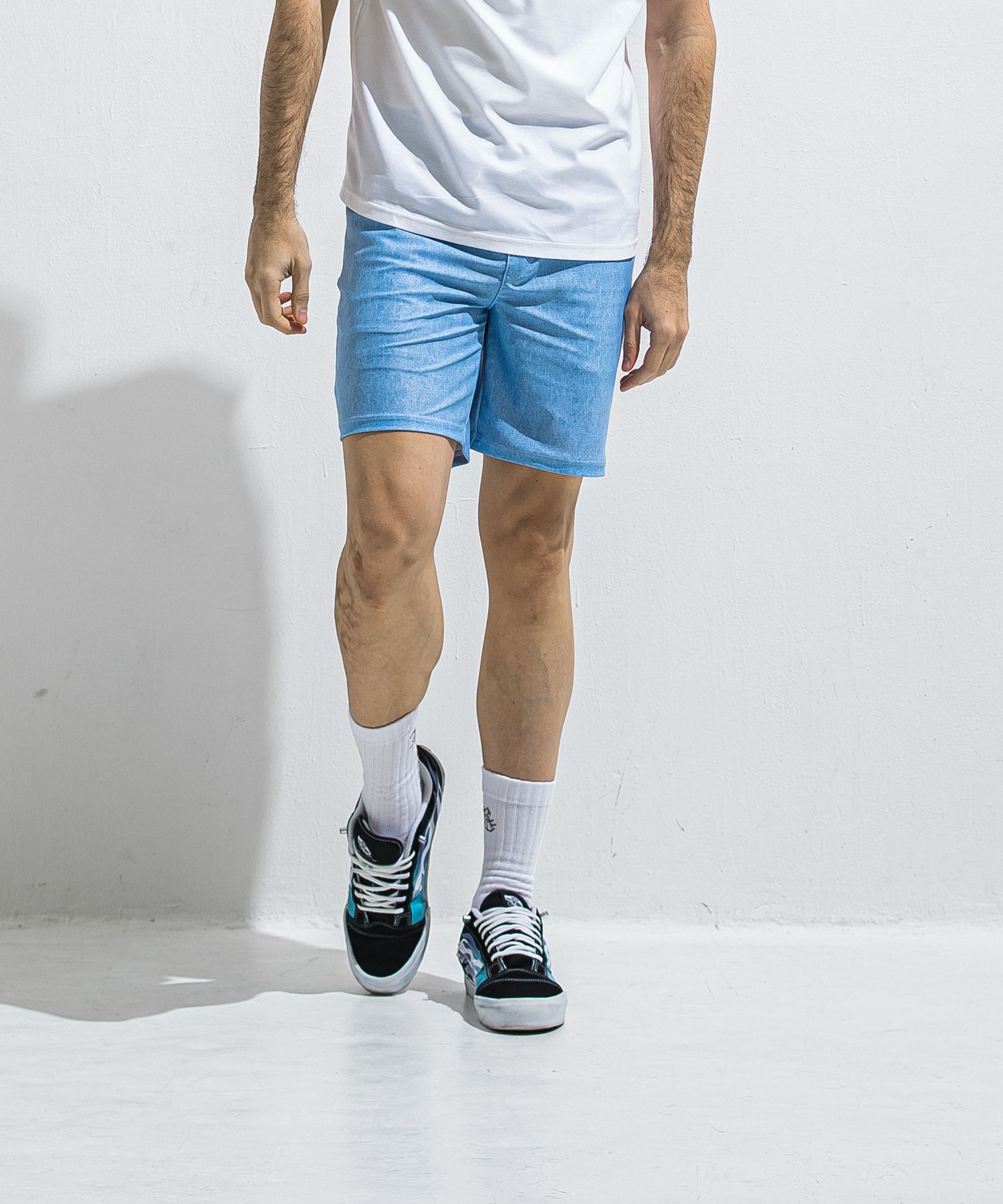 RUSH SHORTS / RC40-HP-003 / ラッシュガードデニムショーツ / ライトインディゴ (5月下旬入荷予定)