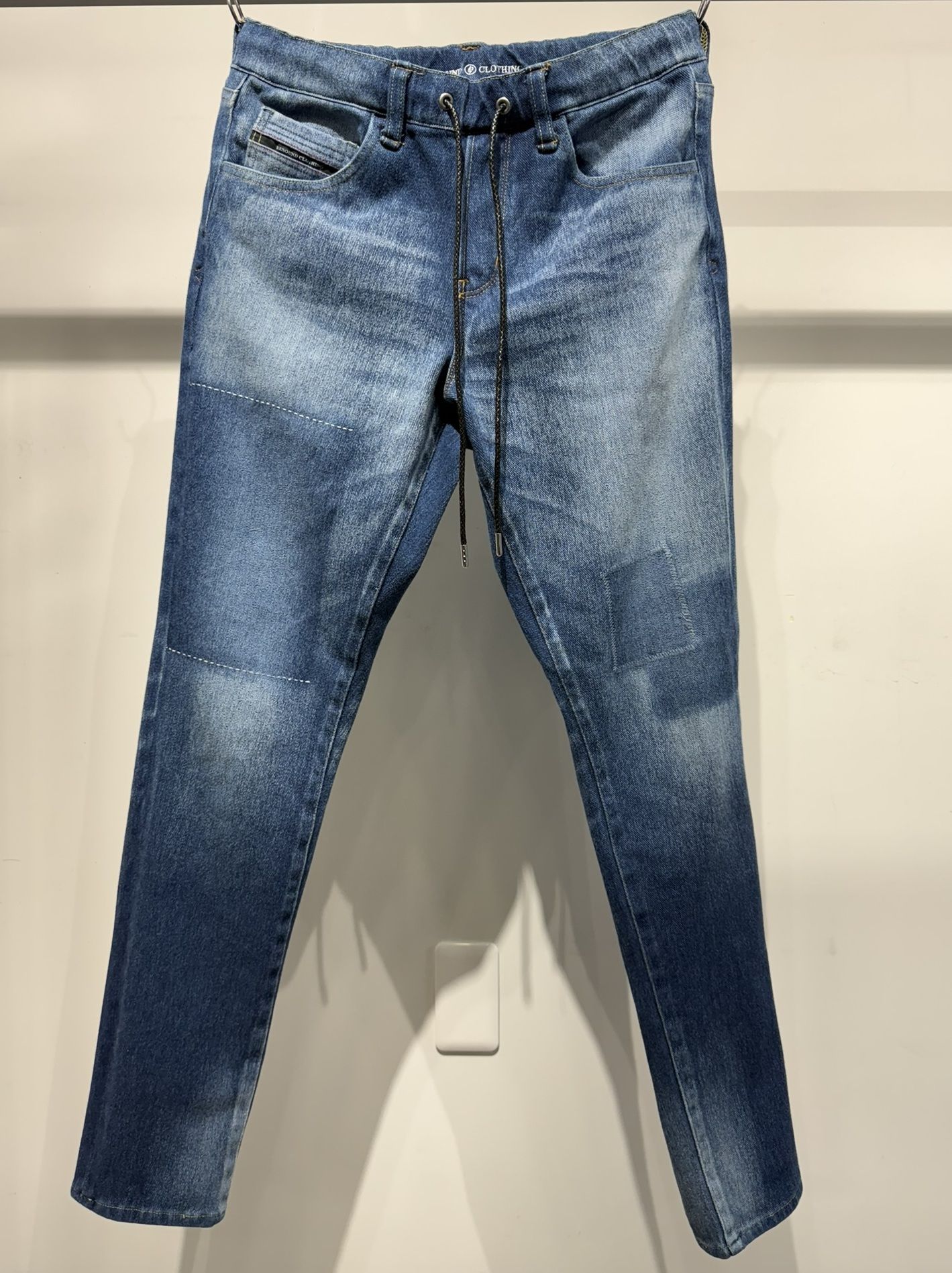 MICK DENIM JERSEY / RC35-ST-020 / デニムジャージテーパードパンツ / インディゴリメイク