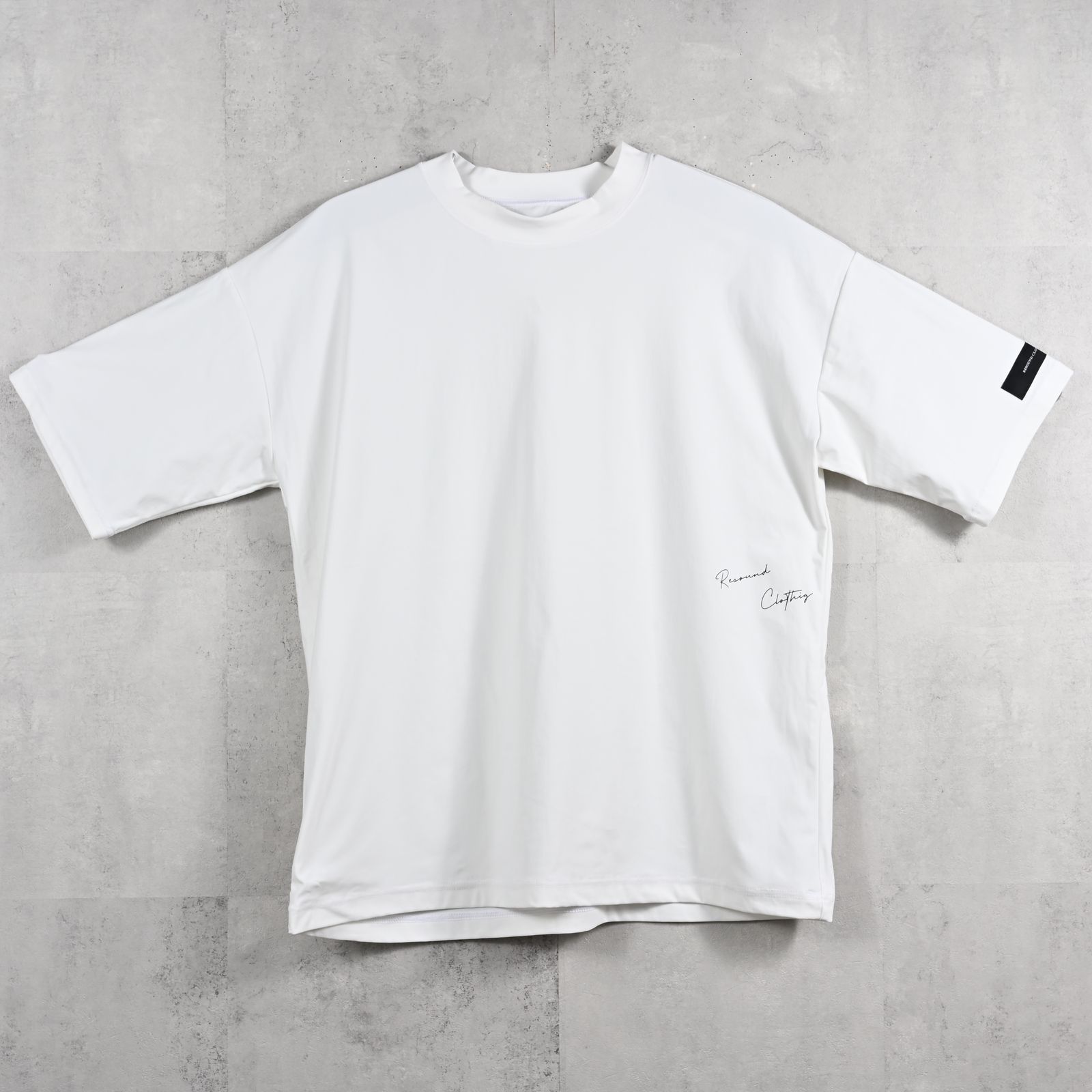 SIDE RC OVER TEE / RC39-T-004 / サイドロゴナイロンビッグTシャツ / ホワイト