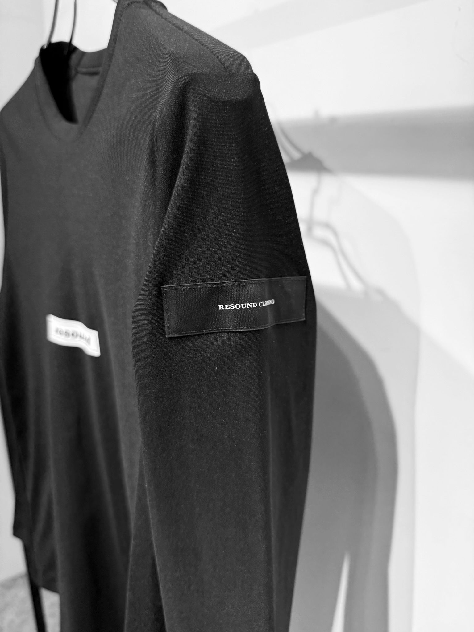 【LUKE別注】 NYLON LONGSLEEVE TEE / RC35-T-010LUKE / ナイロン長袖Tシャツ / ブラック
