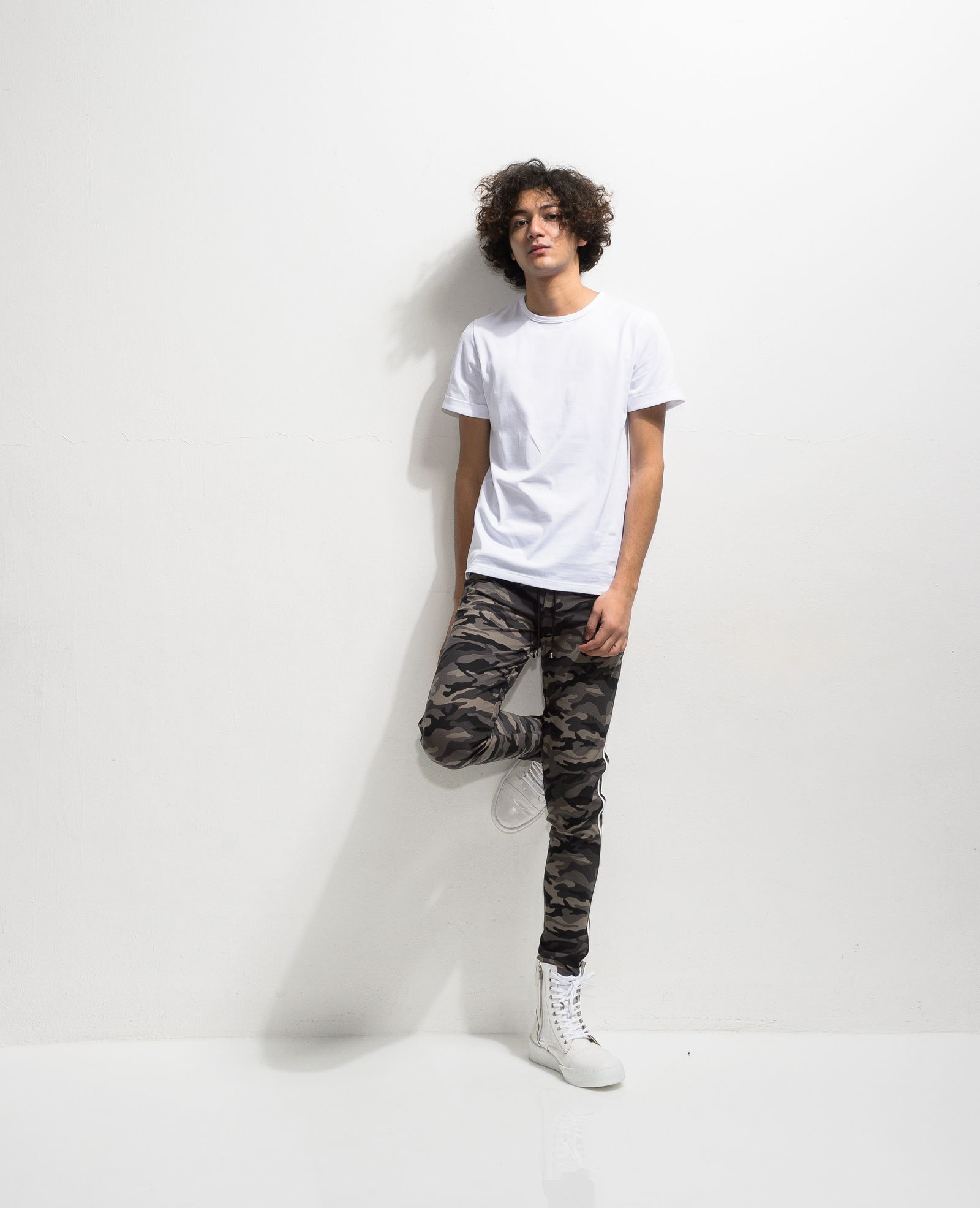 ROLL UP JERSEY TEE / RC20-T-001 / 無地Tシャツ