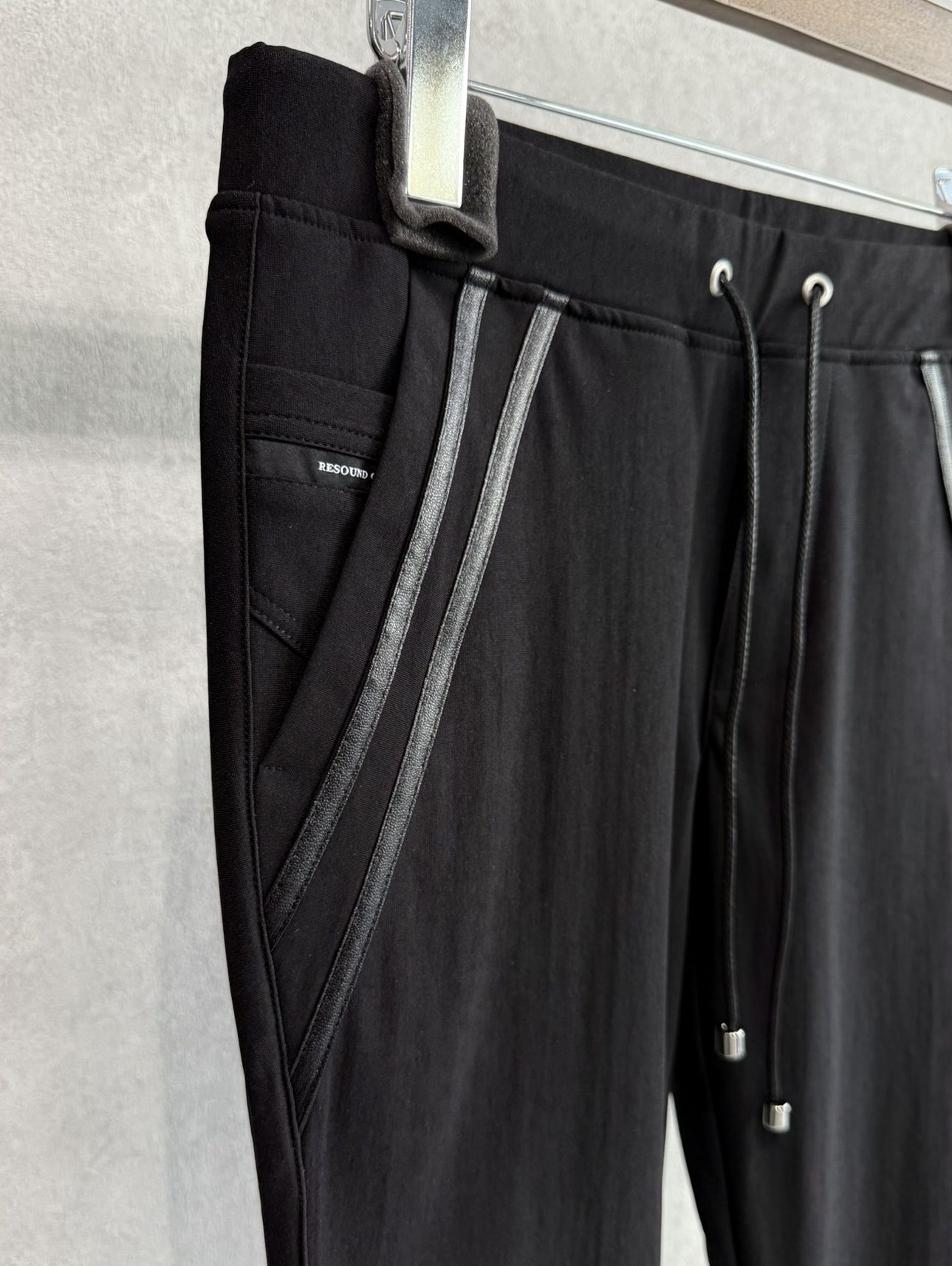 HEAT EDGE PT / RC38-ST-014H / 裏起毛エッジラインパンツ / ブラック×ブラック