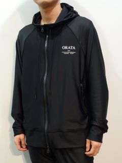 RUSH ZIP HOODIE / OR1-C-004 / ラッシュガードジップパーカー / ブラック