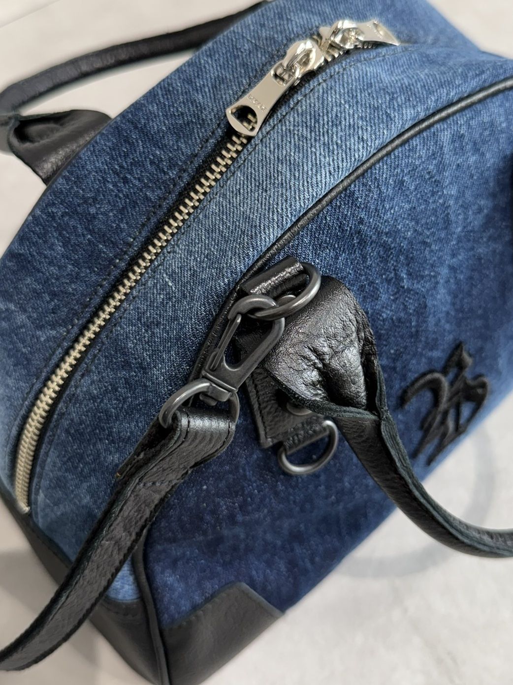 DENIM MINI BOSTON BAG / RC40-BAG-002RD / デニムミニボストンショルダーバッグ / デニム