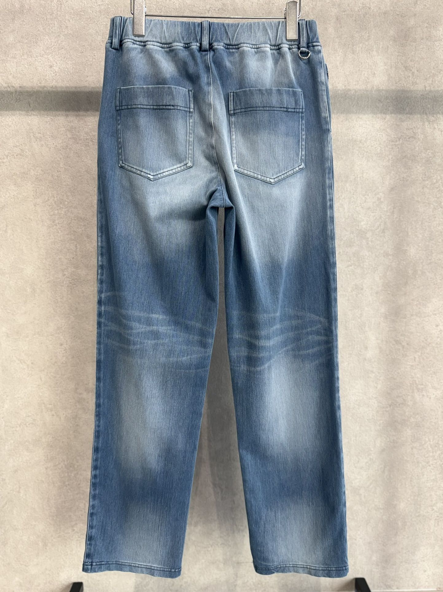 DENIM JERSEY WIDE PT / RC39-ST-016WTD / ライトオンスデニムジャージ ワイドパンツ / ライトインディゴ