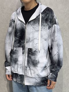 RUSH OVER ZIPUP HOODIE / RC36-C-001 / ラッシュガードパーカー / マーブルホワイト