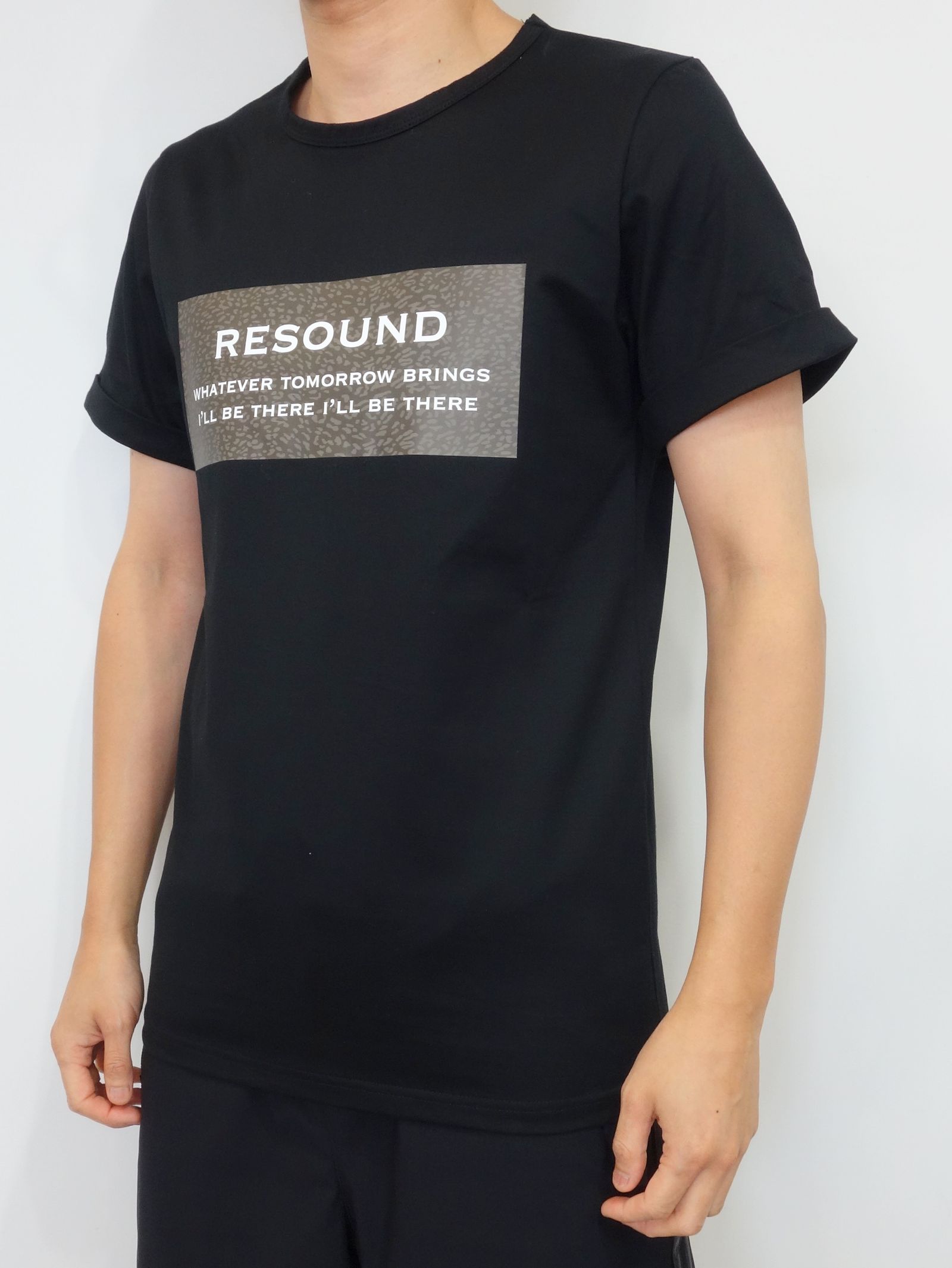 LEO BOX ROGO ROLL UP JERSEY TEE / RC20-T-004 / ボックスロゴTシャツ