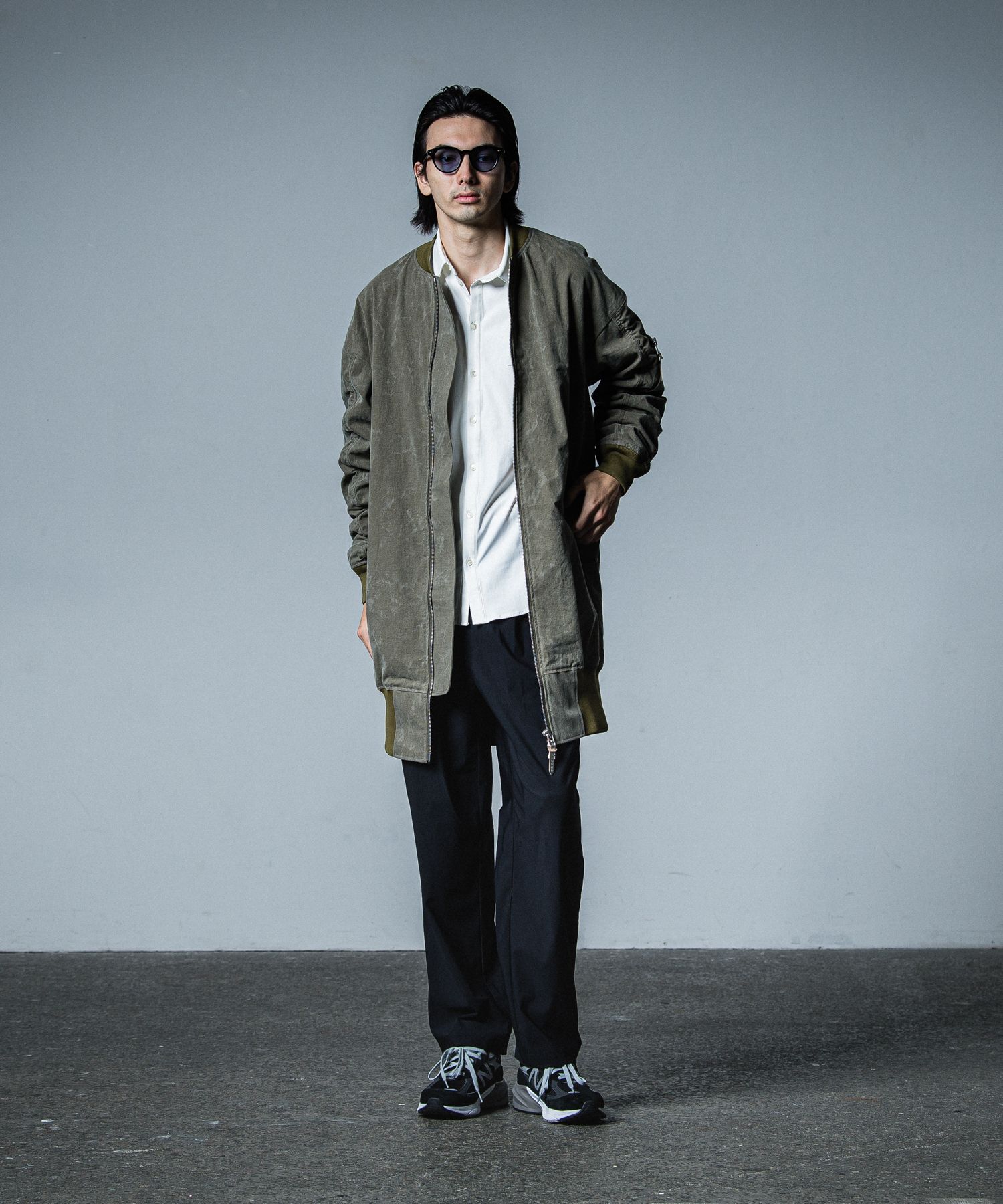 BEN PANTS / RC33-ST-038 / スーパーワイドパンツ / ブラック